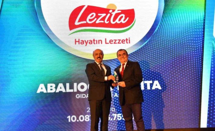 Anadolu’nun en büyük firmaları listesinde 34. olan Lezita’ya ödül