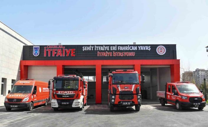 Hayatını kaybeden itfaiye erlerinin isimlerinin verildiği istasyonlar Ankara’da hizmet vermeye başladı