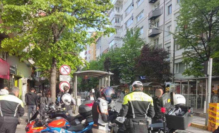 Trafik kurallarına uymayan 41 motosiklet ve motorlu bisiklet sürücüsüne ceza kesildi