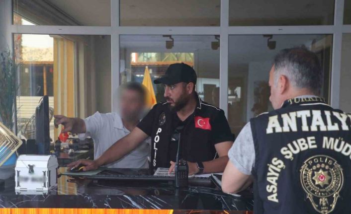 Antalya’da günübirlik kiralanan ev denetiminde 12 işletme ve 1 şahsa işlem yapıldı