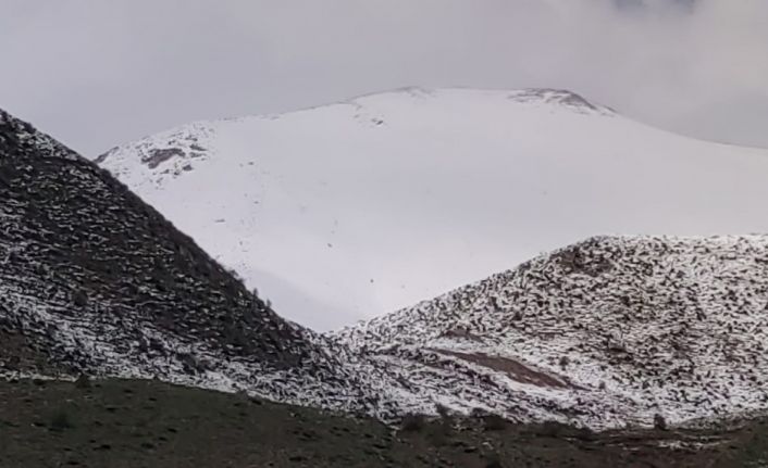 Aşkale’ye kış geri geldi