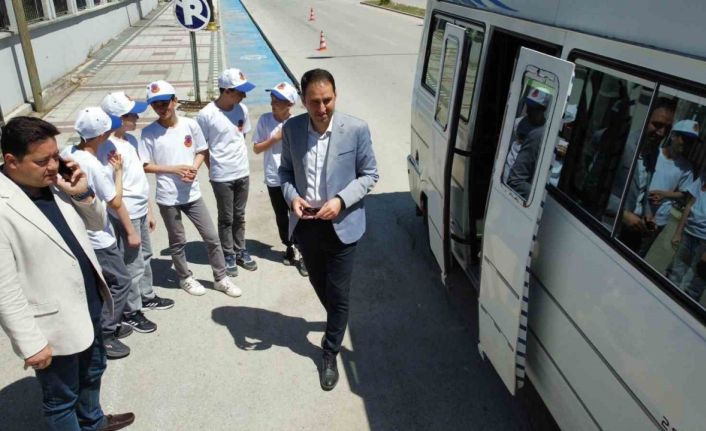 Kaymakam Bolat Trafik Haftası dolayısıyla denetimlerde bulundu