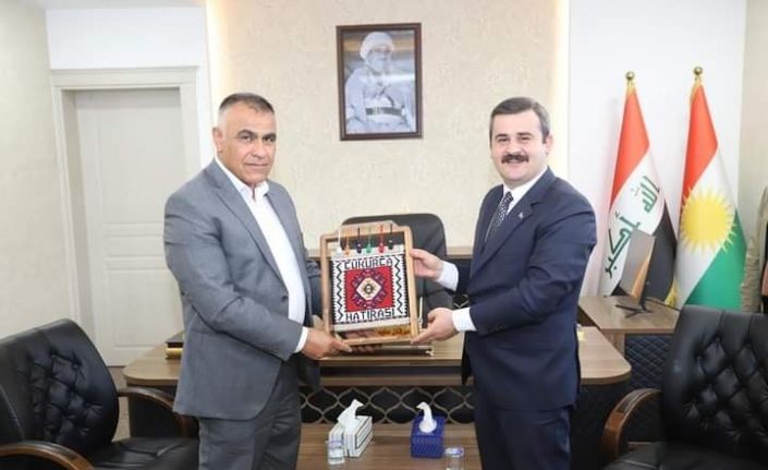 Kaymakam Kumcu, sınır kapısında incelemelerde bulundu