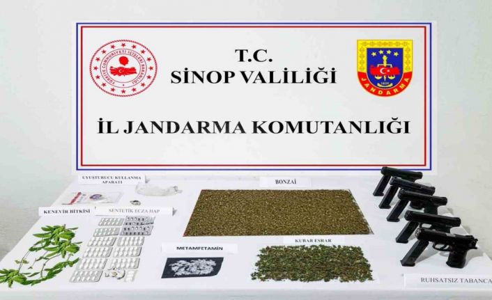 Sinop merkezli uyuşturucu operasyonu: 19 gözaltı