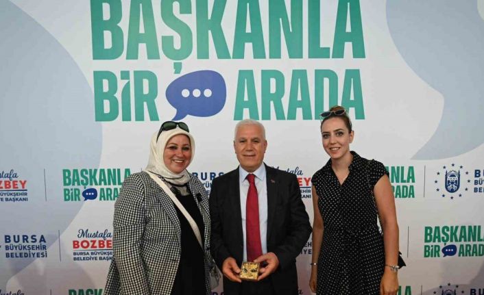 Bursalılar, Başkan Bozbey ile buluştu
