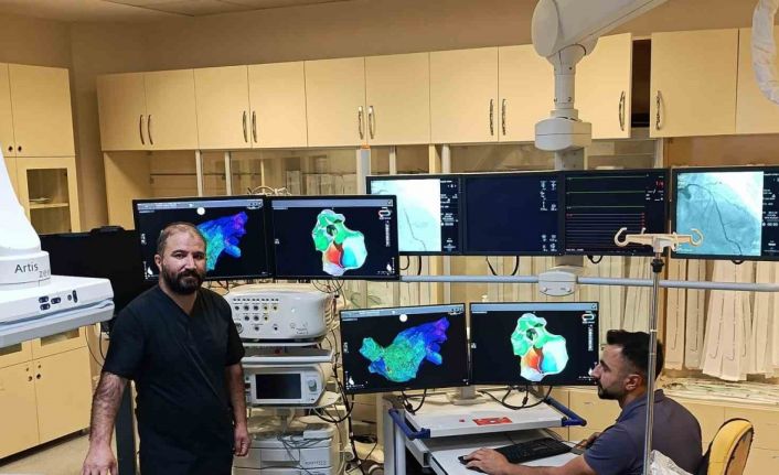 Van’da kalp çarpıntısı ilk kez ’üç boyutlu haritalama’ ile tedavi edildi