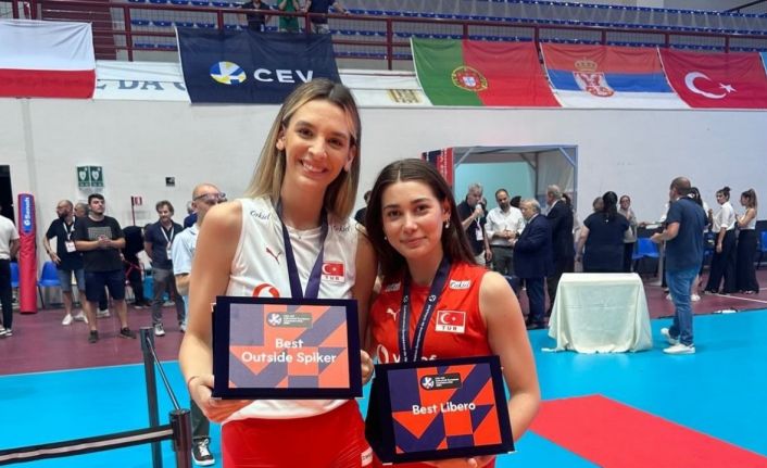 Aleksia Karutasu ve Selin Adalı, U22 Avrupa Şampiyonası’nda rüya takıma seçildi