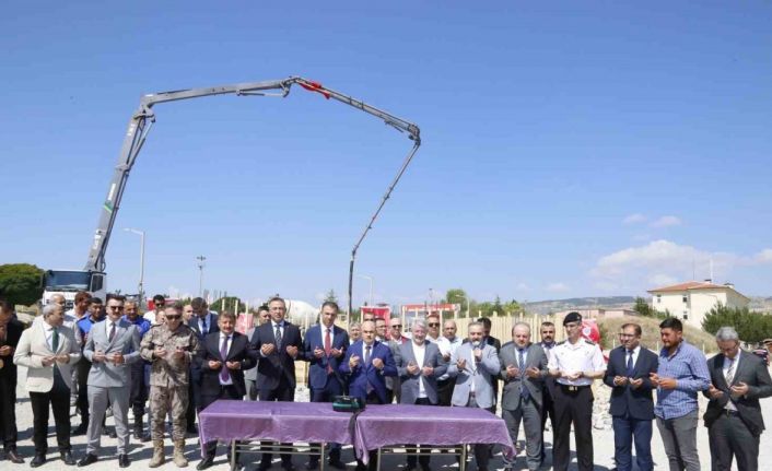 Çorum L Tipi Cezaevi’ne yapılacak olan mescidin temeli atıldı