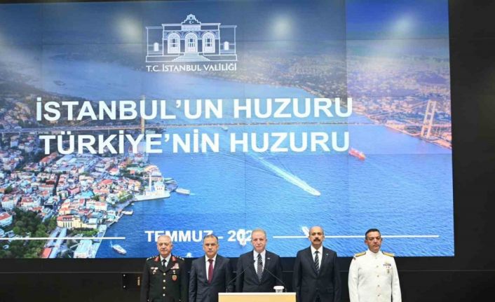 İstanbul Valisi Davut Gül, yılın ilk yarısına ilişkin asayiş verilerini açıkladı