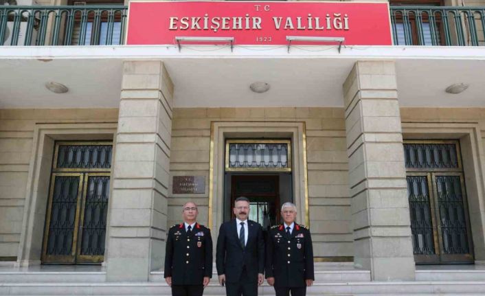Jandarma Genel Komutanı Orgeneral Arif Çetin, Vali Aksoy’u ziyaret etti