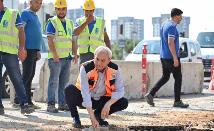 Kepez, Büyükşehir ile birlikte ilçenin yağmur suyu sorununu çözüyor