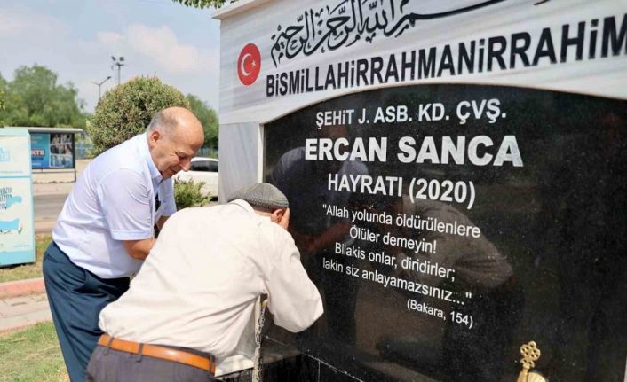 Şehidin anısına yaptırılan ve tahrip edilen hayrat çeşmesi Demirçalı’nın talimatıyla yenilendi