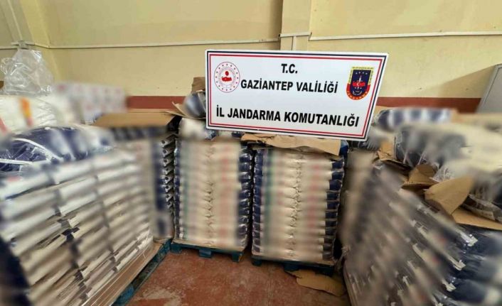 Gaziantep’te piyasa değeri 2 milyon 955 bin TL’lik sahte deterjan ele geçirildi