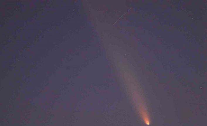 80 bin yılda bir görülen kuyruklu yıldız Lüleburgaz’da görüntülendi