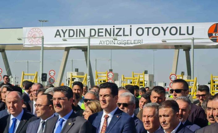 AK Parti Denizli İl Başkanı Yücel Güngör Denizli-Aydın otoyolunun açılışına katıldı