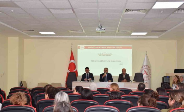 Aydın’da sağlık ordusuna yeni katılan doktorlara uyum eğitimi verildi