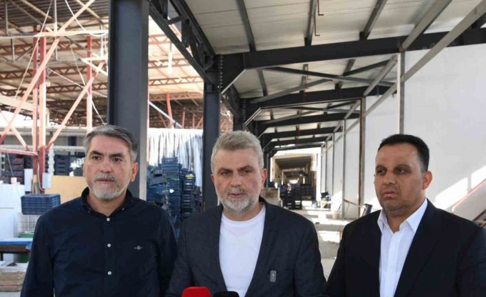 Başkan Görgel: “Sebze ve meyve halimizde yeni iş yerlerini teslime hazırlıyoruz”