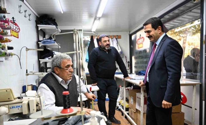 Başkan Taşkın Kanalboyu esnafıyla buluştu