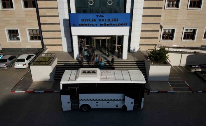 Bitlis’te uyuşturucu operasyonu: 9 tutuklama
