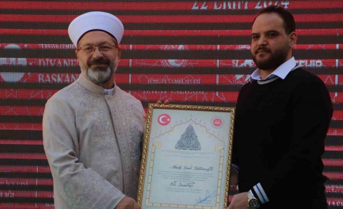 Diyanet İşleri Başkanı Erbaş, Hatay’da yapımı tamamlanan 40 caminin açılışını gerçekleştirdi