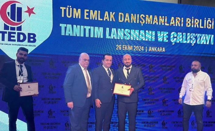 Erkan Büyükarslan, Eskişehir Tüm Emlak Danışmanları Birliği İl Başkanı olarak atandı