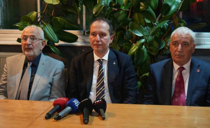 Fatih Erbakan: "Dünyada huzurun ve barışın adaletin tesis edilmesini istiyoruz"