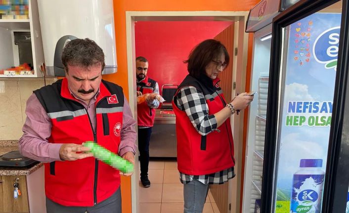 Kırşehir’de gıda denetimlerinde 52 işletmeye 1 milyon 364 bin lira ceza