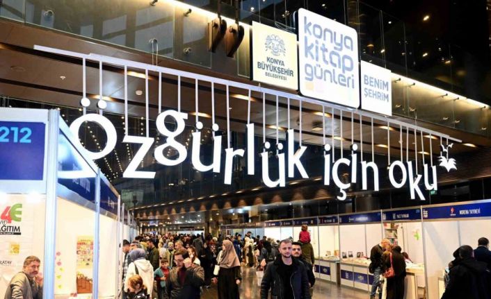 Konya’da, Anadolu’nun en büyük kitap fuarının teması “Filistin ve Gazze”