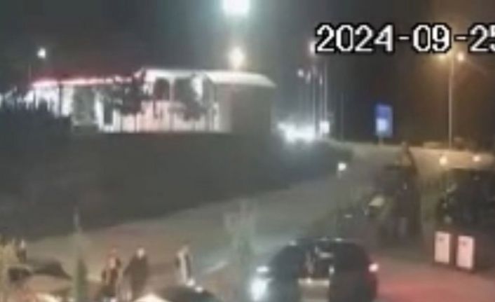 Lüks cipiyle tartıştığı iş insanının aracına defalarca çarptı: Korku dolu anlar kamerada