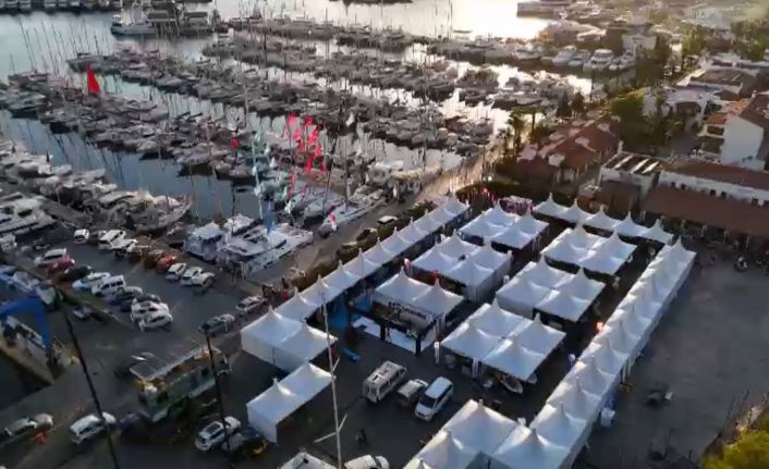 Marmaris Boat Show’da denizcilik sektörünün önde gelen firmaları bir araya geldi