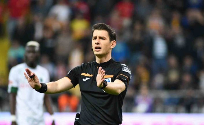 Meler bu sezon ilk kez Kayserispor maçında düdük çalacak