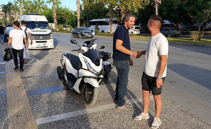 Motosikletleri karıştırıp başka motora binip gitti, polisin araması ile motosikleti geri getirdi