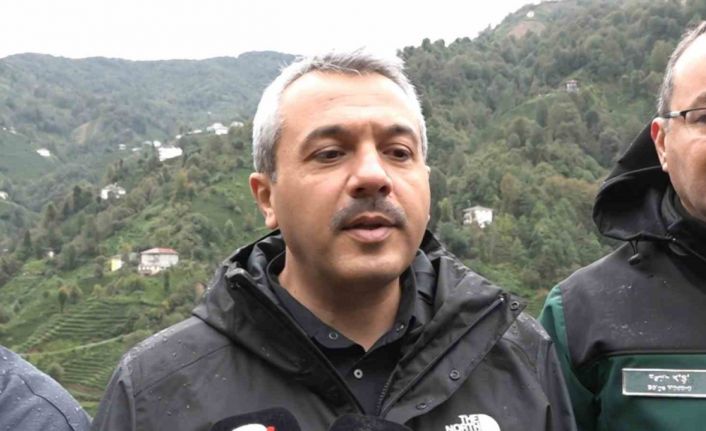 Rize Valisi İhsan Selim Baydaş: "Heyelan riski devam ediyor"