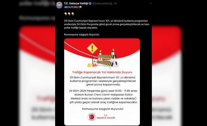 Şehir merkezinde o yolu kullanacaklar dikkat: Geçici olarak trafiğe kapanıyor