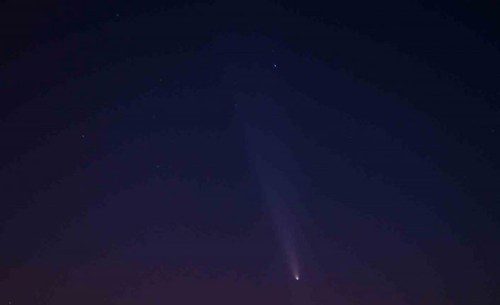 Son 13 yılın en parlak kuyruklu yıldızı Niğde semalarında görüntülendi