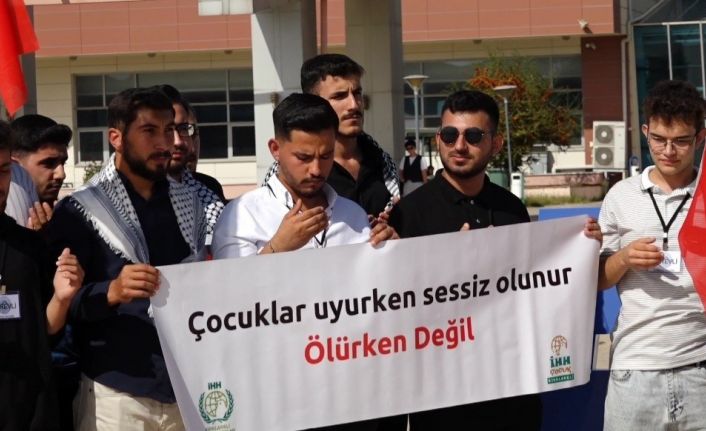 Üniversitelerden Filistin’e destek: "Çocuklar uyurken sessiz olunur, ölürken değil"