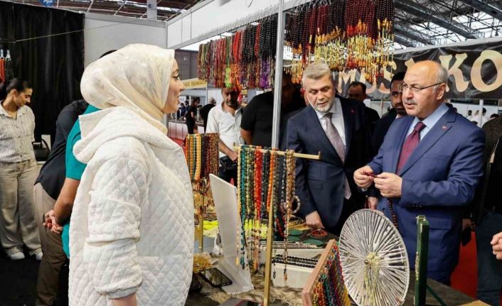 Vali Köşger: "3. Tesbih ve Doğal Taşlar Fuarını 412 bin kişi ziyaret etti"