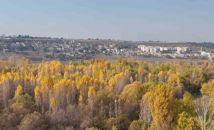 8 bin yıllık Hevsel Bahçeleri’nde renk cümbüşü dron ile görüntülendi
