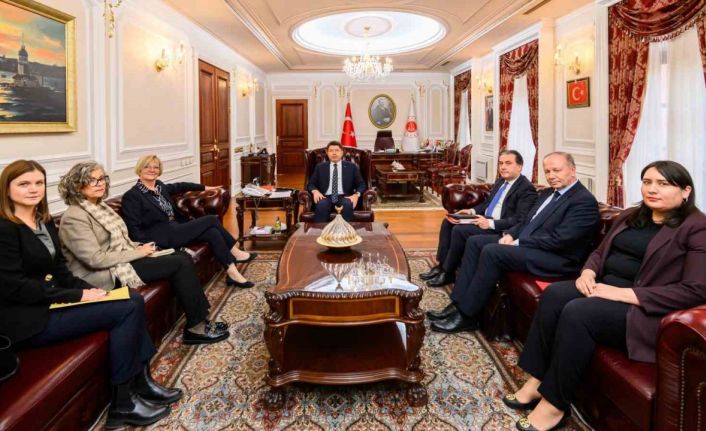 Adalet Bakanı Tunç, Almanya’nın Ankara Büyükelçisi Sorg ile bir araya geldi