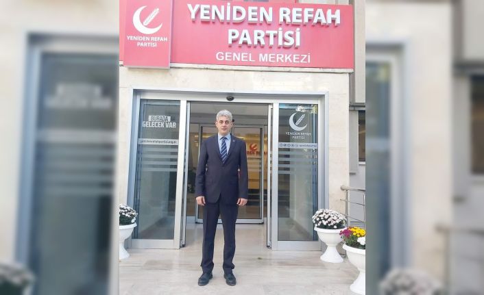 Avukat Murat Tuncay, Yeniden Refah Partisi Kütahya İl Başkanlığı görevine atandı
