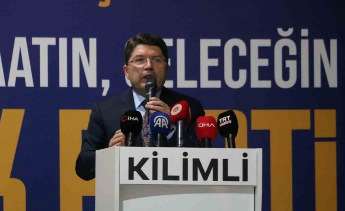 Bakan Tunç: "Bu millet, 22 yıldır Recep Tayyip Erdoğan ve AK Parti’den eser ürettiği için vazgeçmiyor"