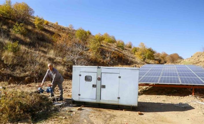 Başkan Çerçioğlu’nun projesi ile kırsal mahallede bulunan sondaj kuyusuna çevre dostu enerji sağlanacak