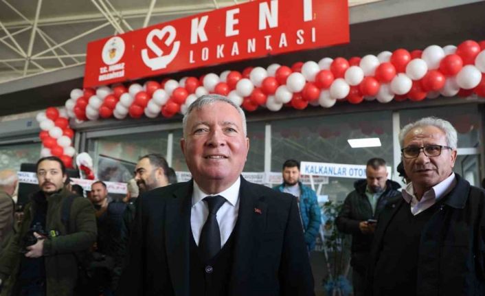 Başkan Kepenek ilk Kent Lokantasını Honazlıların hizmetine sundu