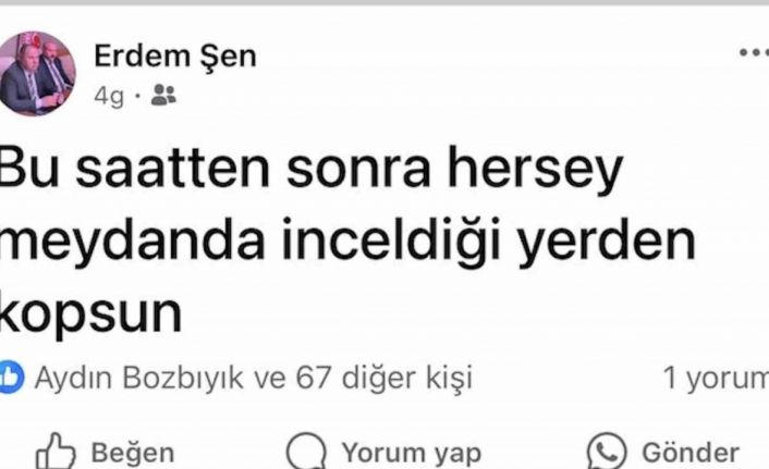 Belediye başkanı ve şoförünü öldüren katil zanlısından dikkat çeken paylaşım: "İnceldiği yerden kopsun"