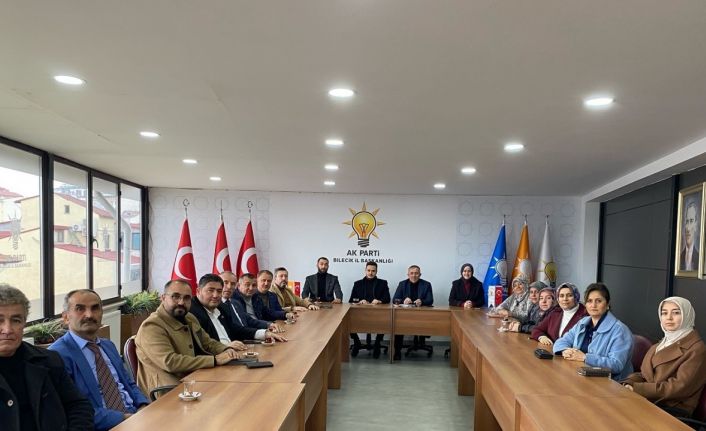 Bilecik’in geleceğine yönelik projeler ve yerel sorunlar masaya yatırıldı