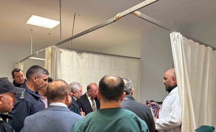 Çorum Valisi Çalgan ve Başkan Aşgın patlamada yaralanan vatandaşları ziyaret etti