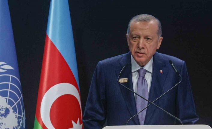 Cumhurbaşkanı Erdoğan: “2053 net sıfır emisyon hedeflerimiz için temel önceliklerimiz yenilenebilir enerji, enerji verimliliği ve nükleer enerjidir”