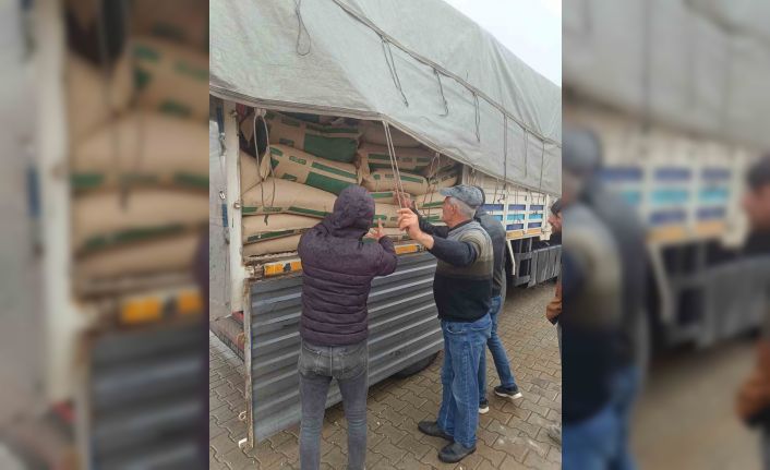 Dicle’de TAKE projesi ile çiftçilere 25 ton kırmızı mercimek tohumu dağıtıldı