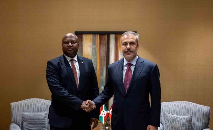 Dışişleri Bakanı Fidan, Burundi Dışişleri Bakanı Shingiro ile bir araya geldi