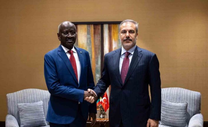 Dışişleri Bakanı Fidan, Moritanyalı mevkidaşı Merzuk ile bir araya geldi